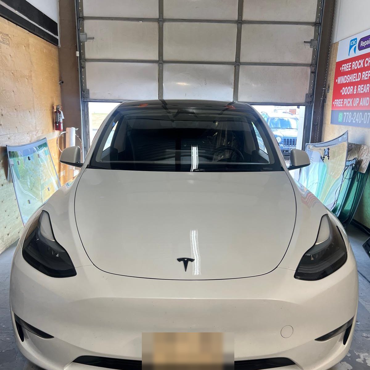 Tesla & EV Windshields in Surrey